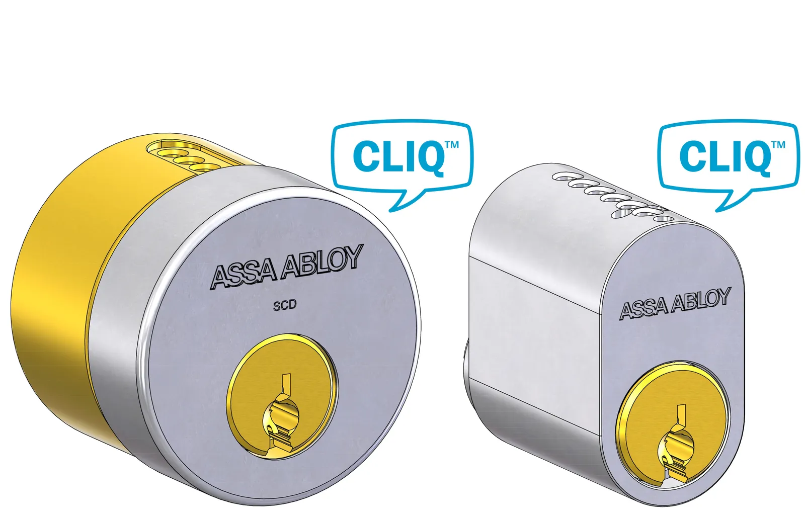 Электромеханический цилиндр высокой безопасности CLIQ Remote B5900