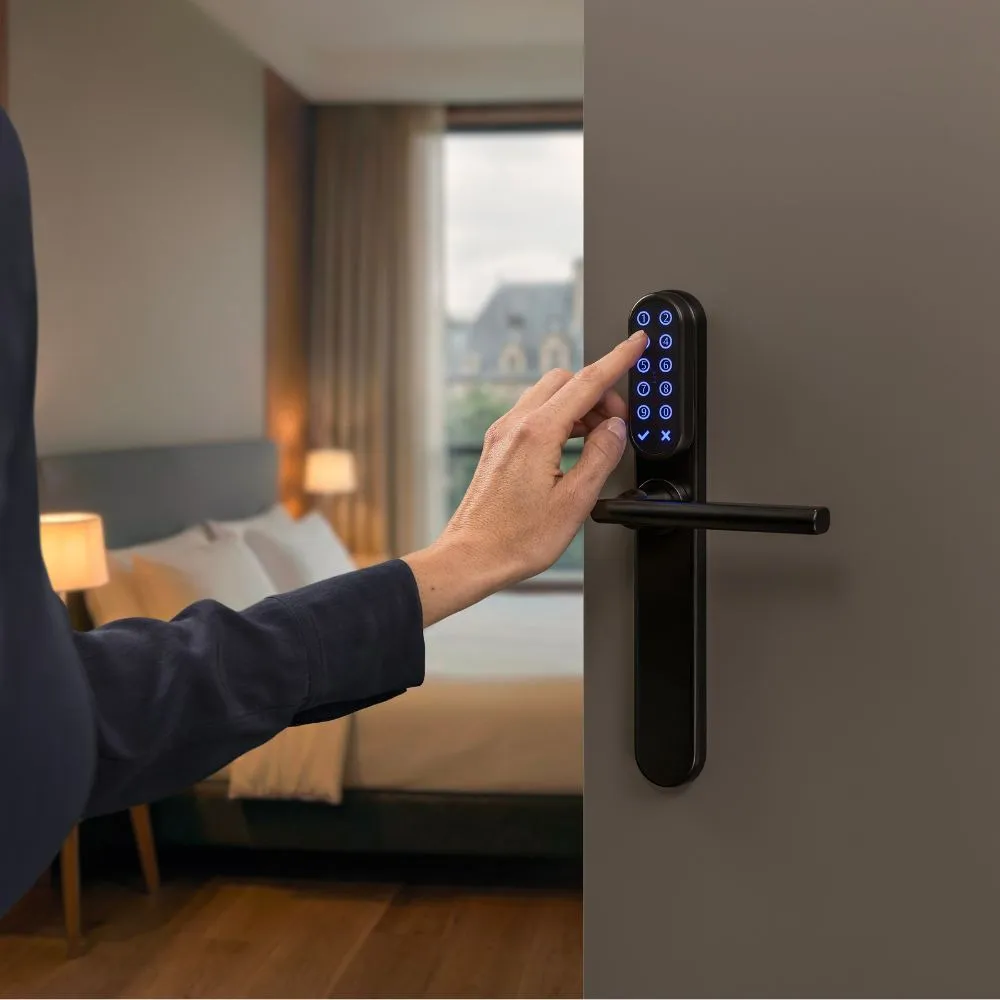 Hotel lock with keypad TESA Hotel i-max
