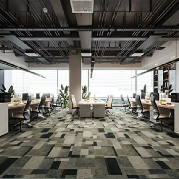 Ковровая плитка Mondrain Brown-1 Loop Modern Office