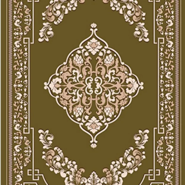 Green Traditional Vintage kovrolin
