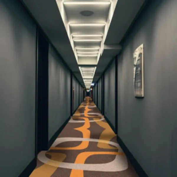 Orange Cut Modern Residential kovrolin