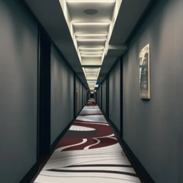 Ковролин Red Cut Abstract Corridor