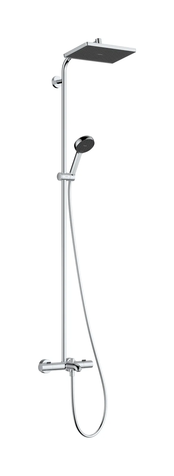 Activera Q Душевая стойка Showerpipe 290/180 1jet EcoSmart с термостатом для ванны Ecostat Fine