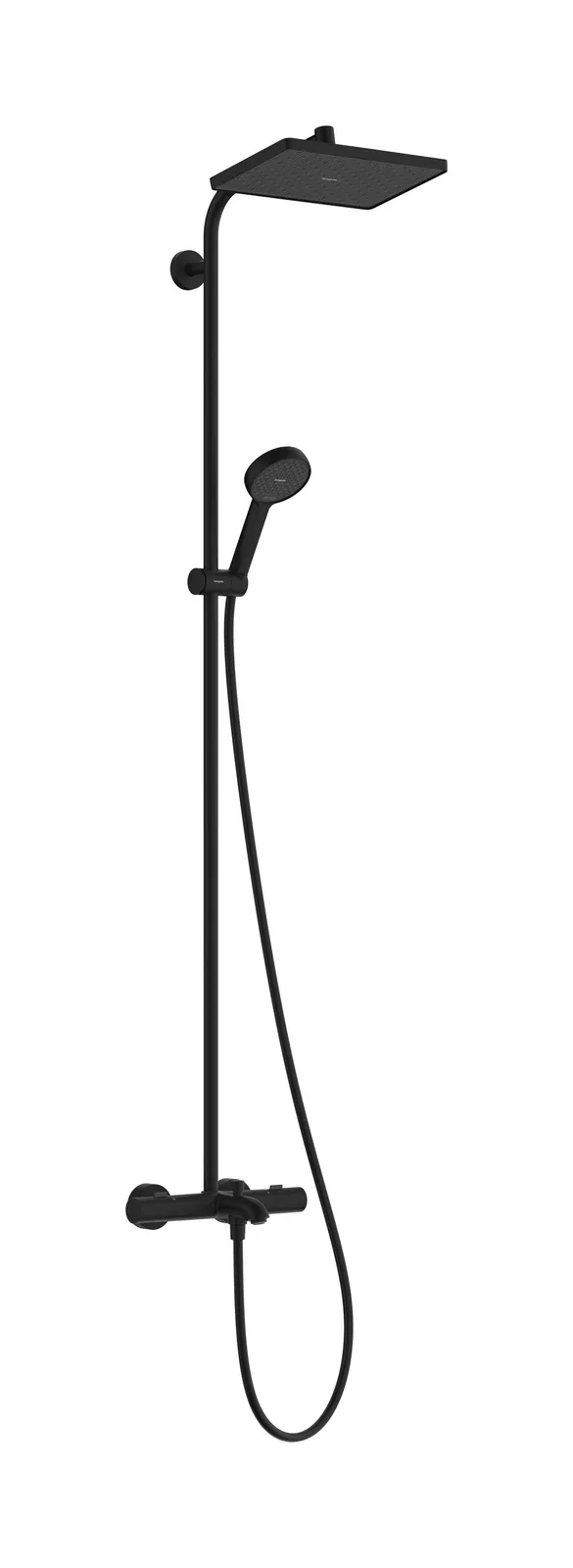 Activera Q Душевая стойка Showerpipe 290/180 1jet EcoSmart с термостатом для ванны Ecostat Fine