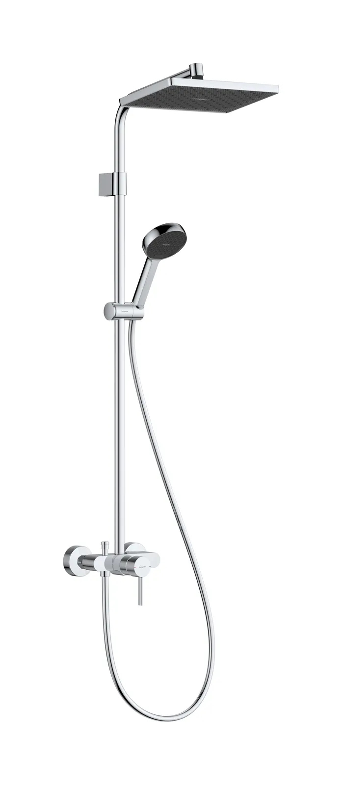 Activera Q Душевая стойка Showerpipe 290/180 1jet EcoSmart с однорычажным смесителем Varia