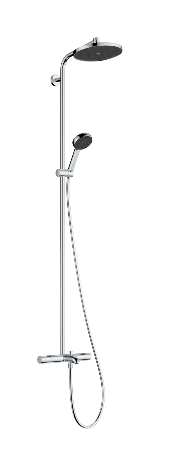 Activera S Душевая стойка Showerpipe 240 1jet EcoSmart Ecostat Fine amme/suihkutermostaatti