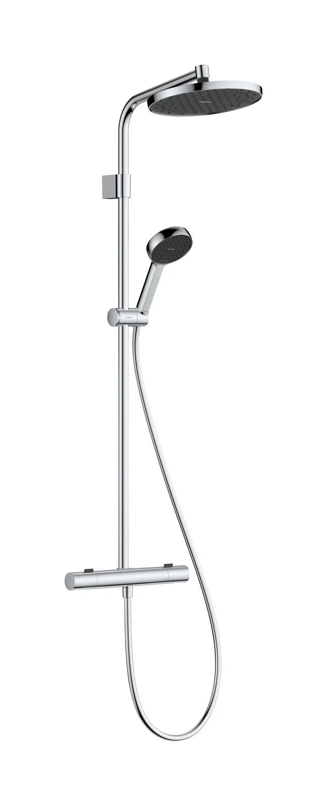 Activera S Shower column Showerpipe 240 1jet EcoSmart with thermostat Ecostat Fine Varia DZR