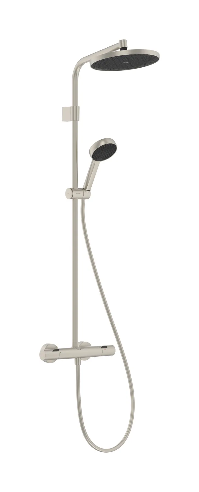 Activera S Showerpipe dush ustuni 240 1jet EcoSmart+ mit Ecostat Fine Varia