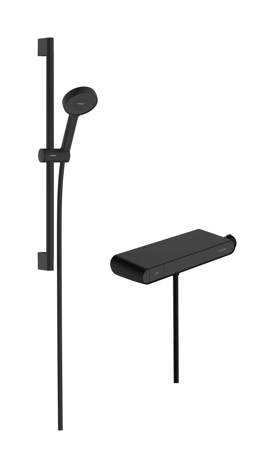Activera Select S Душевая система для открытого монтажа 95 2jet EcoSmart с ShowerTablet Select 360 и душевой штангой 65 см