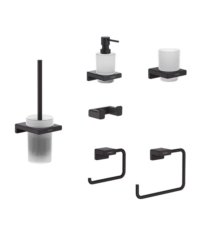 AddStoris Addstoris Cloakroom, sovundon bilan, towel ring, rulon ushlagichi