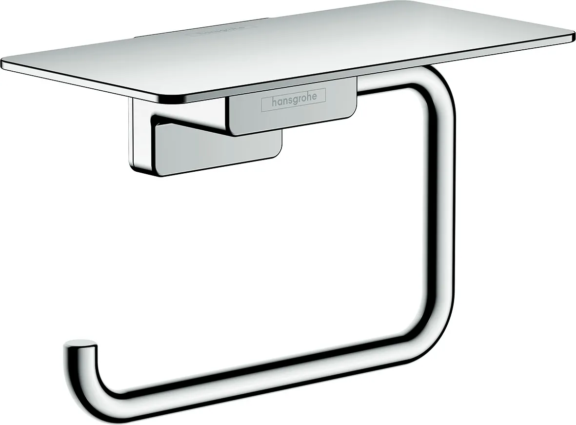 AddStoris Q Toilet roll holder with shelf