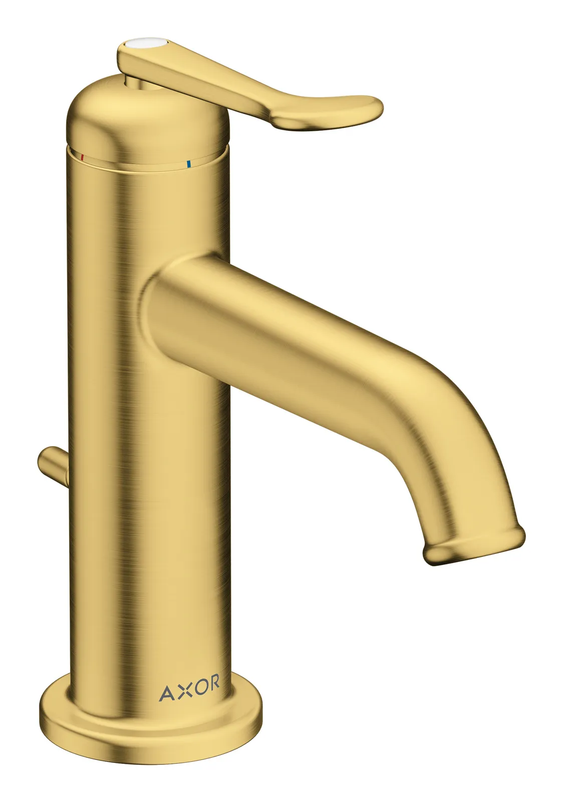 AXOR Archivio Bir dastali lavabo aralashtirgichi 90 CoolStart, pop-up drenaj klapani bilan