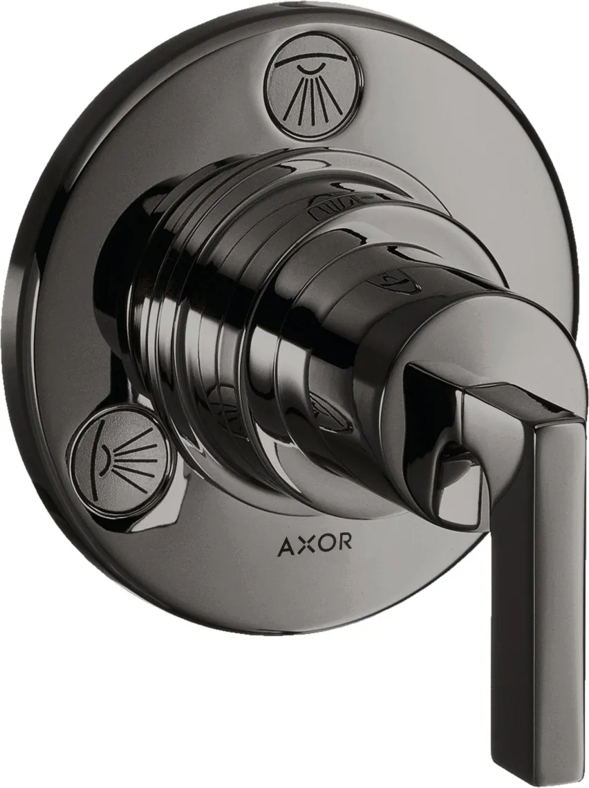 AXOR Citterio Shut-off/diverter Trio/Quattro for concealed installation with lever handle