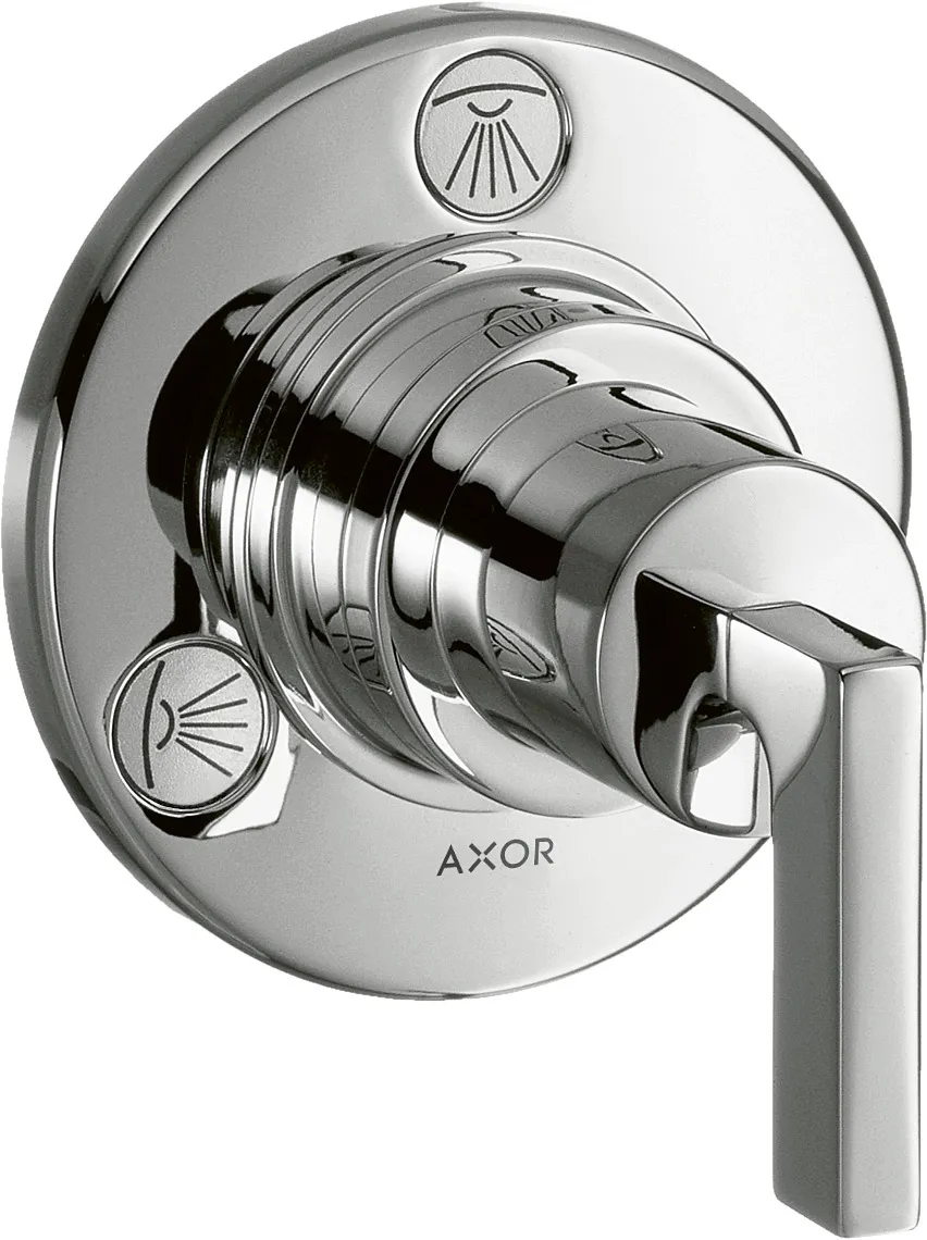AXOR Citterio Shut-off/diverter Trio/Quattro for concealed installation with lever handle