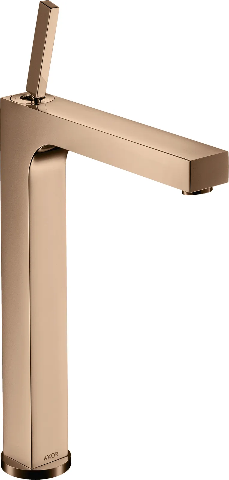 AXOR Citterio Single-lever basin mixer 280 with pin handle for vessel basins with pop-up waste