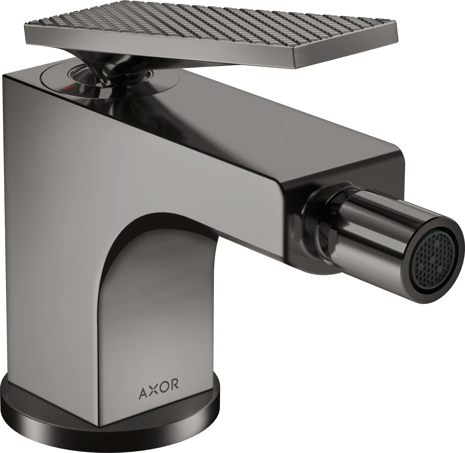 AXOR Citterio Single-lever bidet mixer with lever handle and pop-up waste - rhombic cut