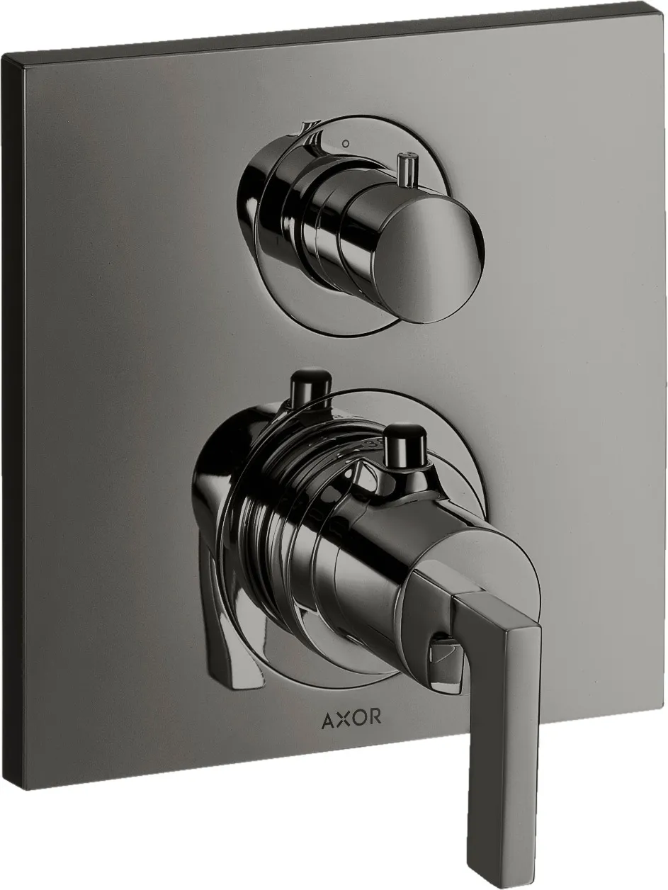 AXOR Citterio Concealed thermostat with shut-off/ flow diverter and lever handle