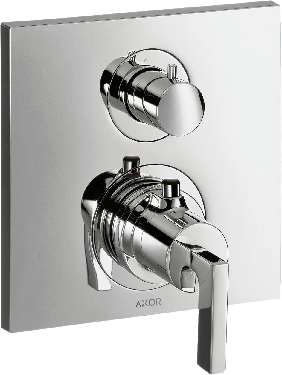 AXOR Citterio Concealed thermostat with shut-off/ flow diverter and lever handle