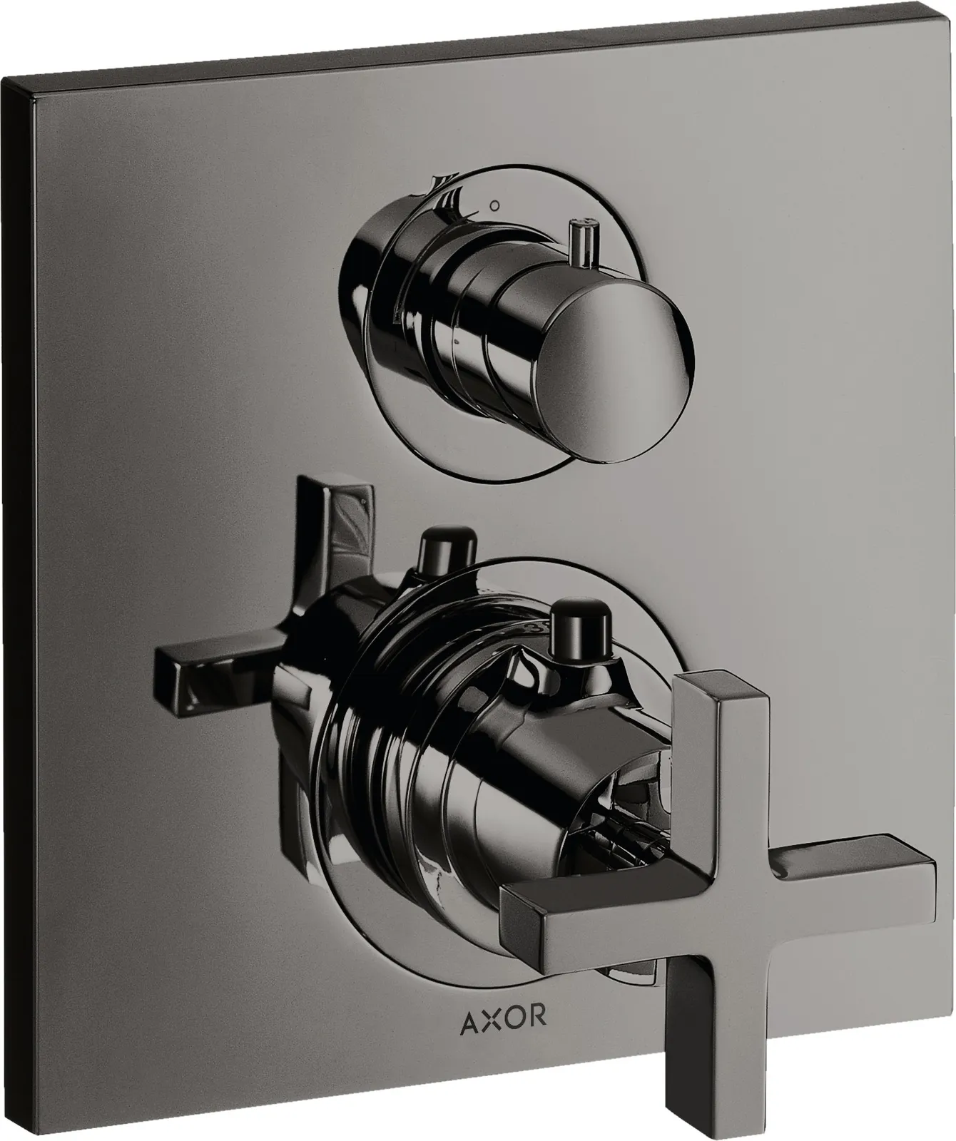AXOR Citterio Concealed thermostat with shut-off/ flow diverter and cross handle