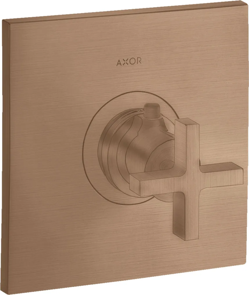 AXOR Citterio Termostat HighFlow, yashirin montaj uchun, xochsimon dasta bilan