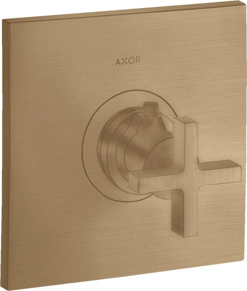 AXOR Citterio Termostat HighFlow, yashirin montaj uchun, xochsimon dasta bilan