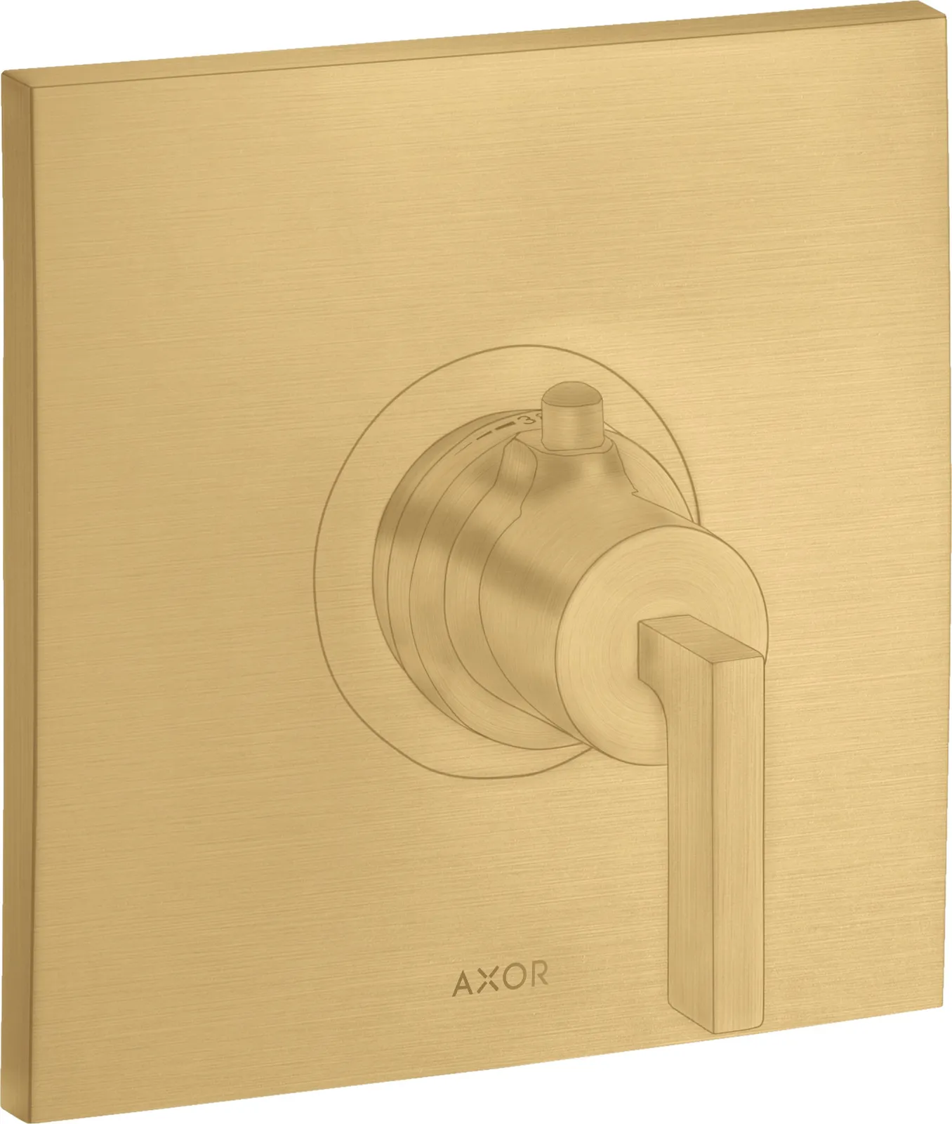 AXOR Citterio Termostat HighFlow, yashirin montaj uchun, richagli dasta bilan