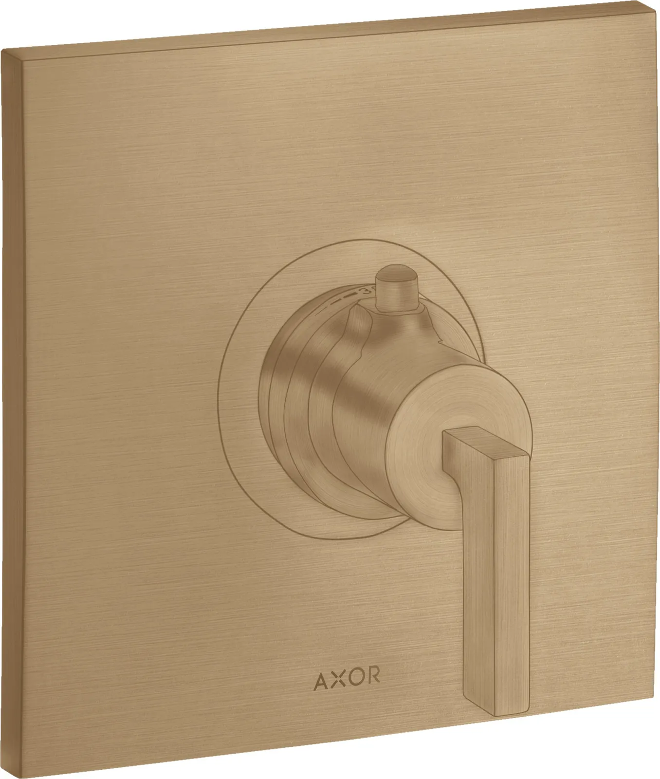 AXOR Citterio Termostat HighFlow, yashirin montaj uchun, richagli dasta bilan