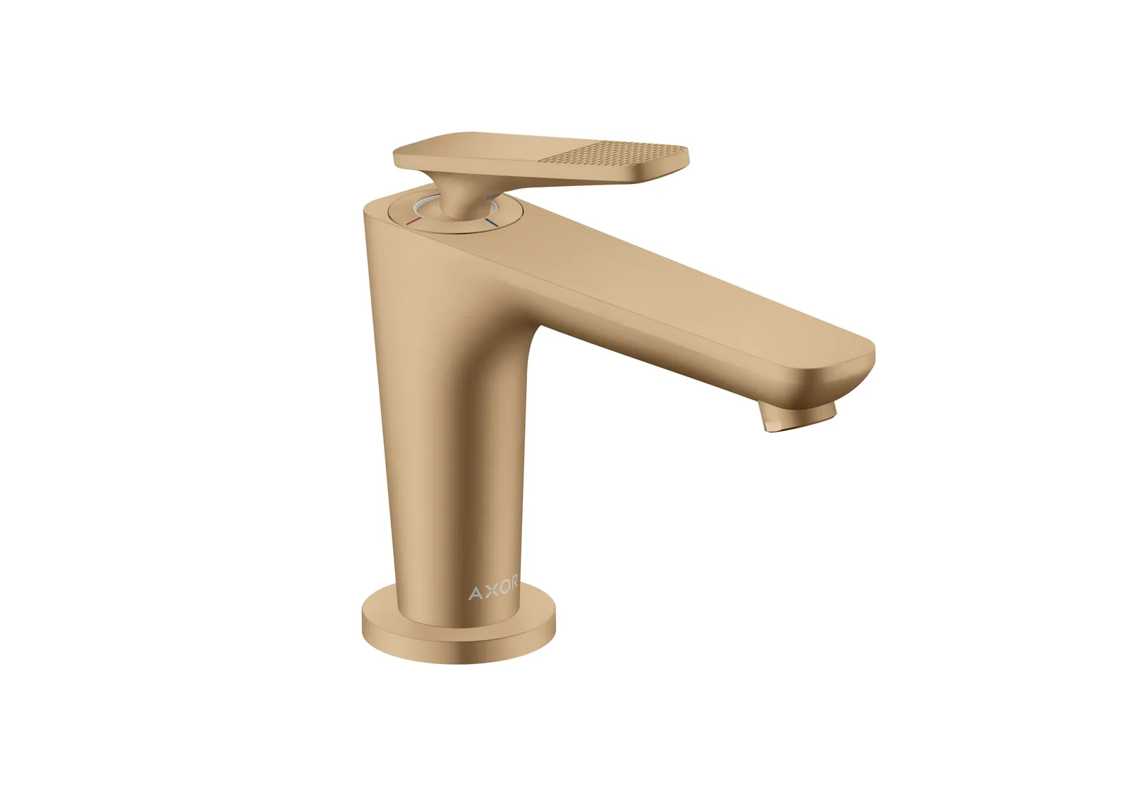AXOR Citterio C Однорычажный смеситель для раковины 90 с CoolStart для hand washbasins и донного клапана - cubic cut