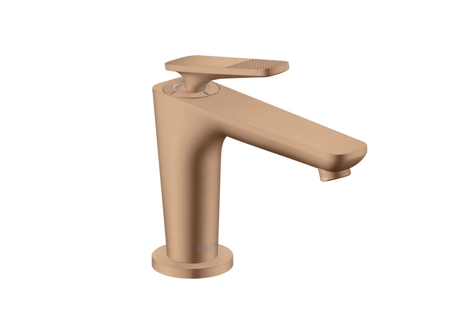 AXOR Citterio C Однорычажный смеситель для раковины 90 с CoolStart для hand washbasins и донного клапана - cubic cut