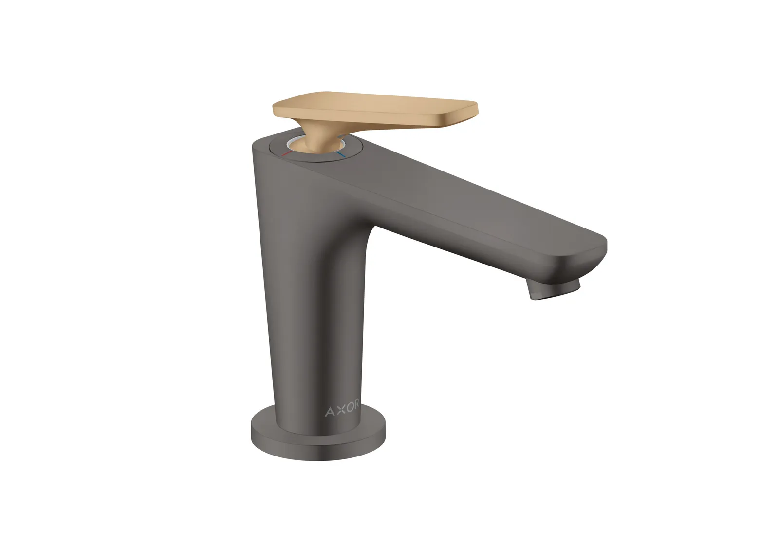 AXOR Citterio C Bir dastali lavabo aralashtirgichi 90, CoolStart bilan, hand washbasins va drenaj klapani (highlight: handle) uchun