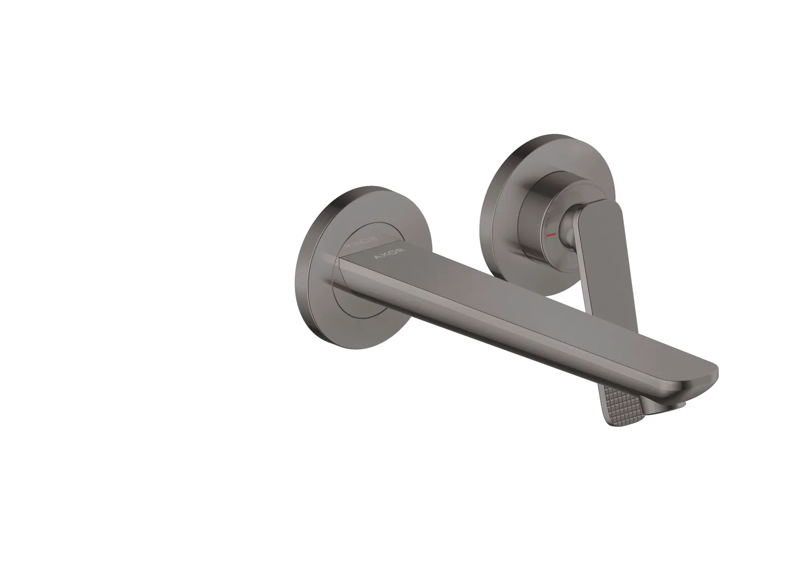 AXOR Citterio C Bir dastali lavabo aralashtirgichi, yashirin montaj, devorga uchun, joʻmrak 195 mm - cubic cut bilan