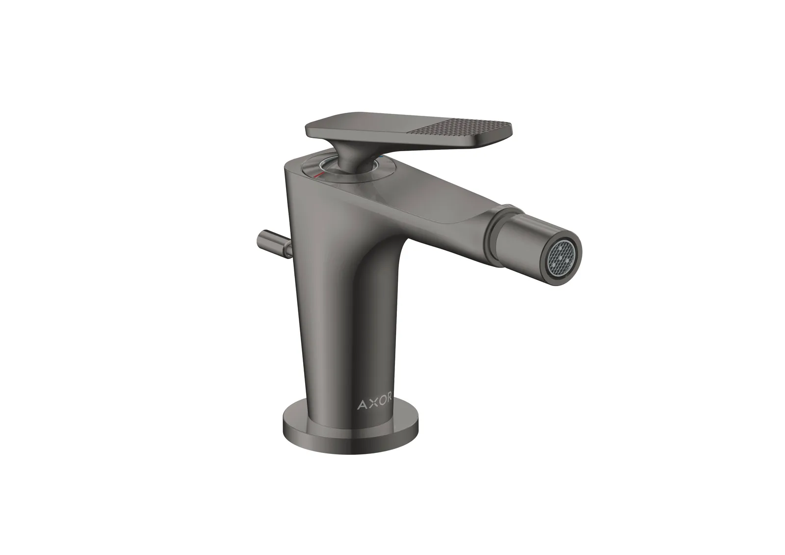 AXOR Citterio C Single-lever bidet mixer with pop-up waste - cubic cut