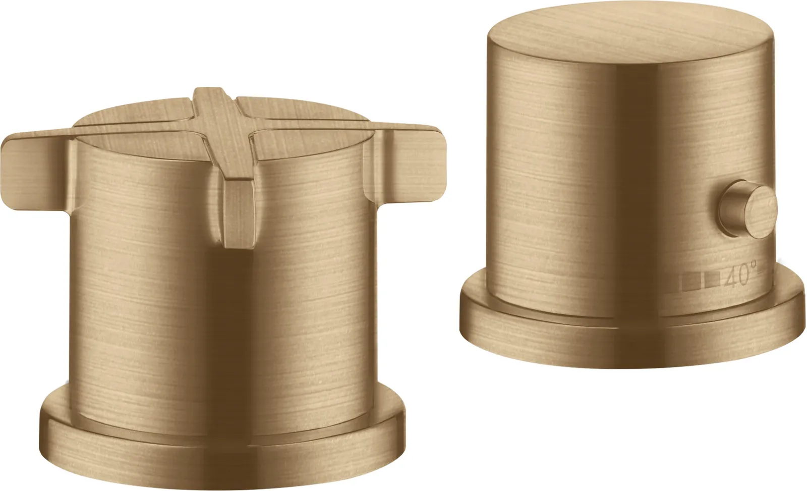 AXOR Citterio E Thermostatic bath-rim mixer 2-hole