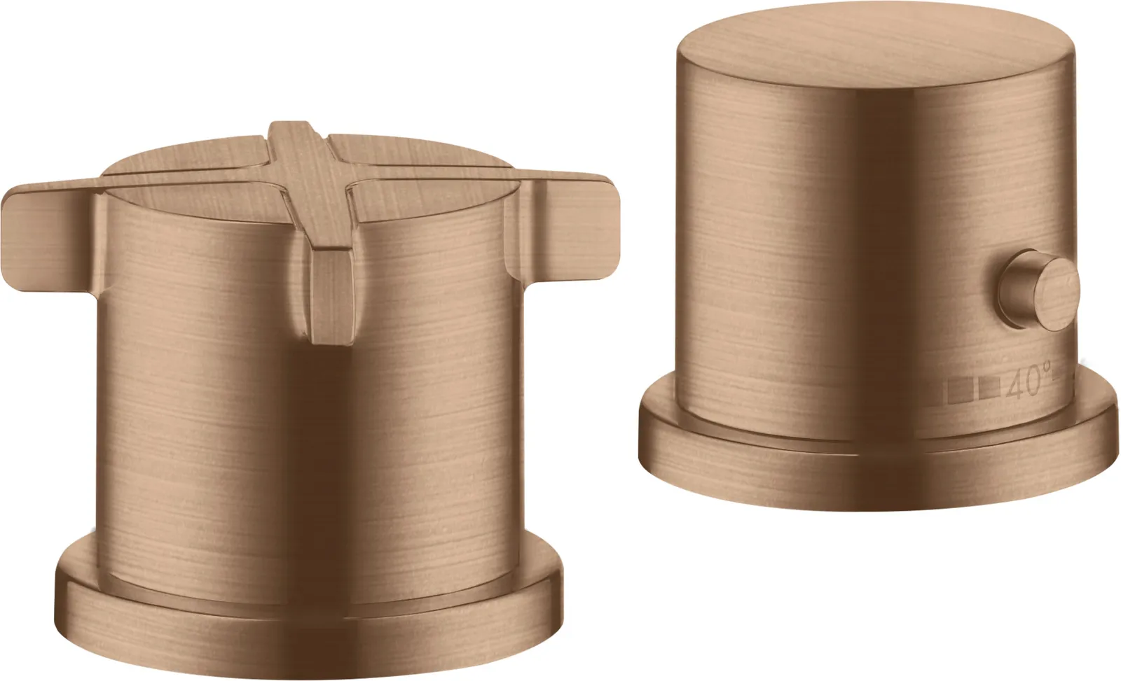 AXOR Citterio E Thermostatic bath-rim mixer 2-hole