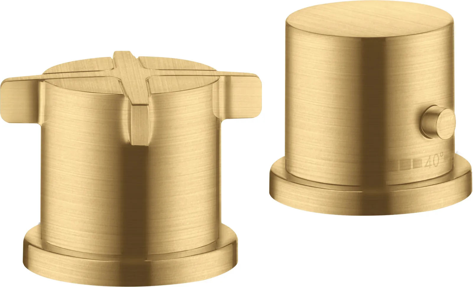AXOR Citterio E Thermostatic bath-rim mixer 2-hole