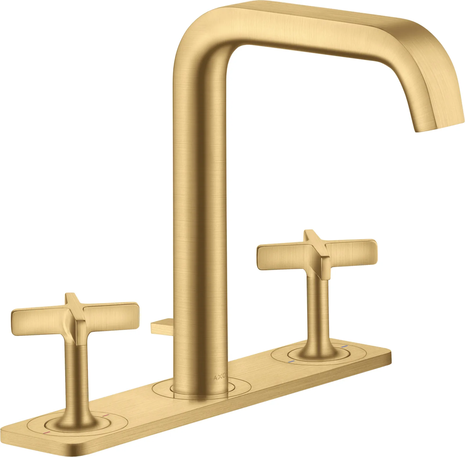 AXOR Citterio E Basin mixer 170 3-hole with plate and pop-up waste