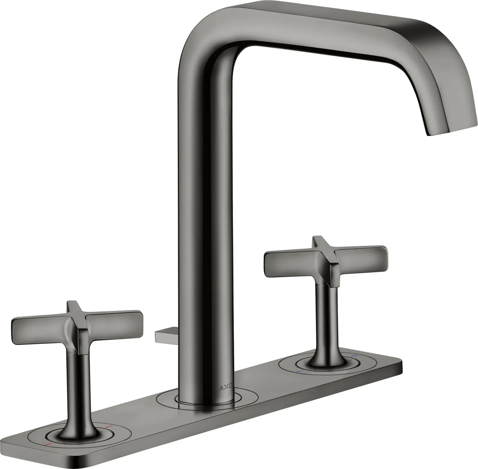 AXOR Citterio E Basin mixer 170 3-hole with plate and pop-up waste