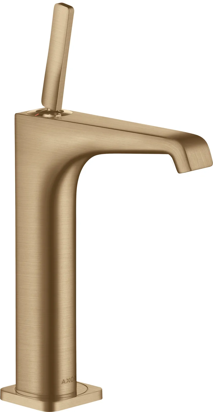 AXOR Citterio E Однорычажный смеситель для раковины 190 с ручкой-штырём для раковин-чаш с донным клапаном