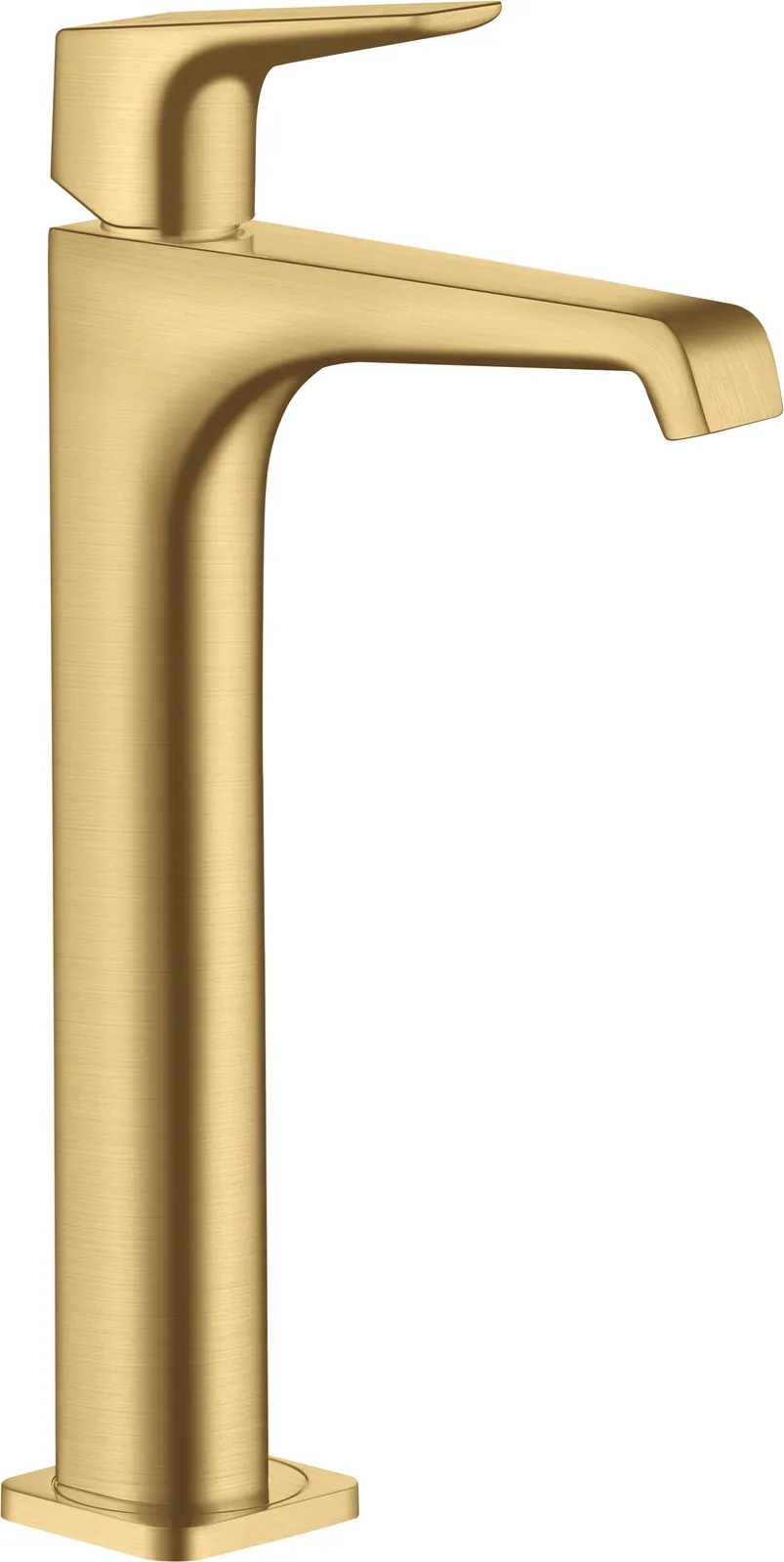 AXOR Citterio E Single-lever basin mixer 250 with lever handle for vessel basins with waste