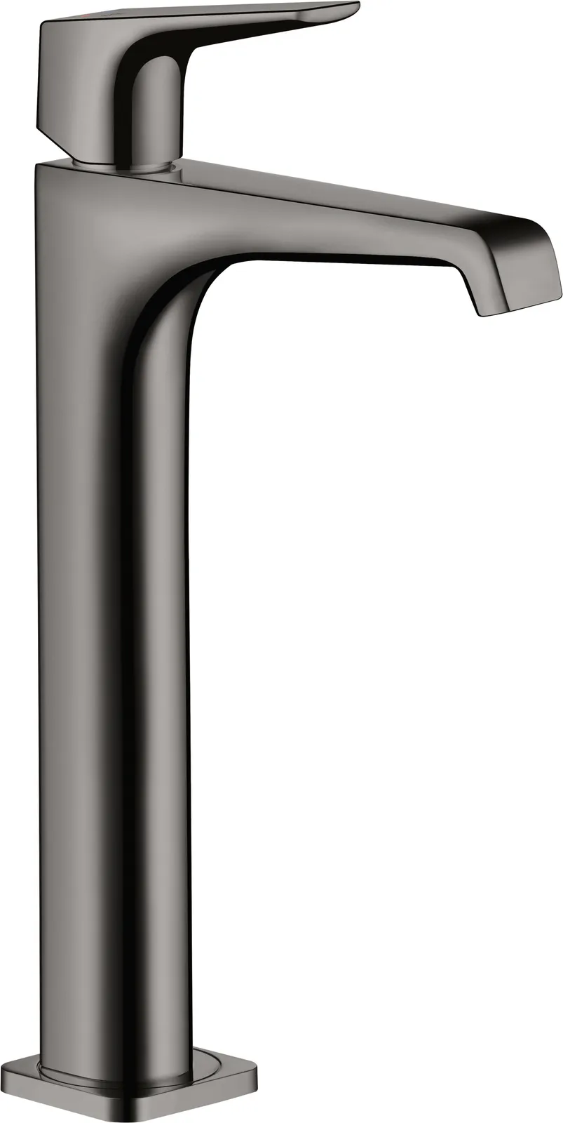 AXOR Citterio E Single-lever basin mixer 250 with lever handle for vessel basins with waste