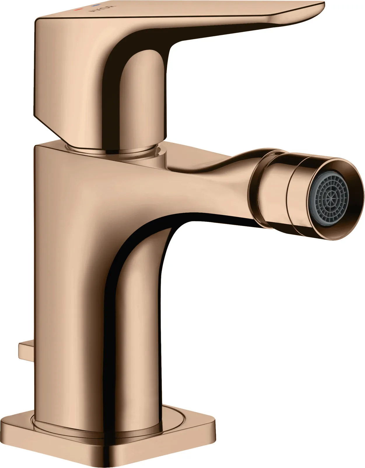 AXOR Citterio E Single-lever bidet mixer with lever handle and pop-up waste