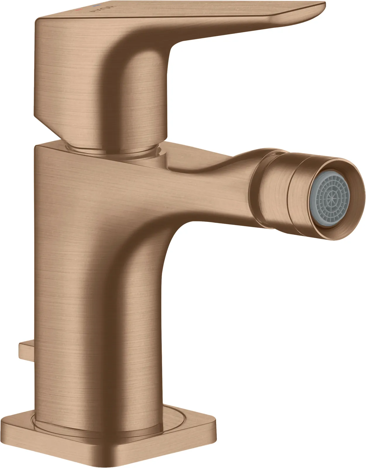 AXOR Citterio E Single-lever bidet mixer with lever handle and pop-up waste