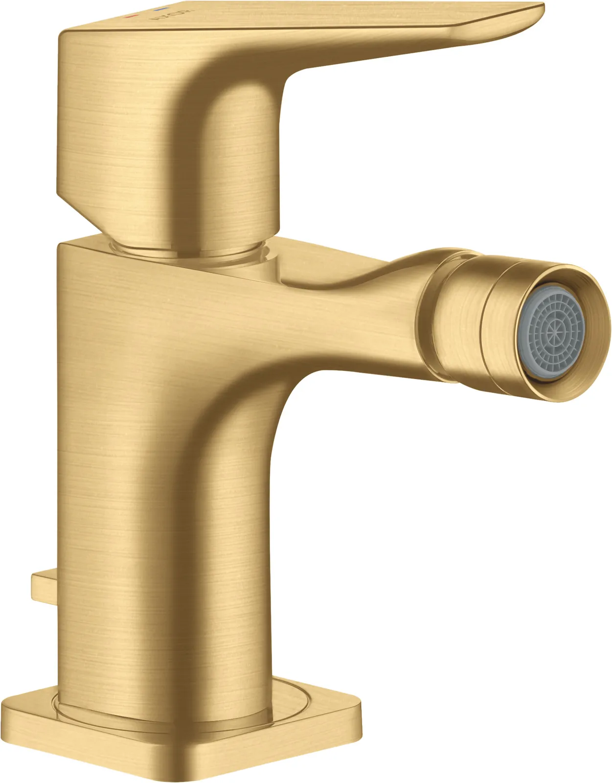 AXOR Citterio E Single-lever bidet mixer with lever handle and pop-up waste