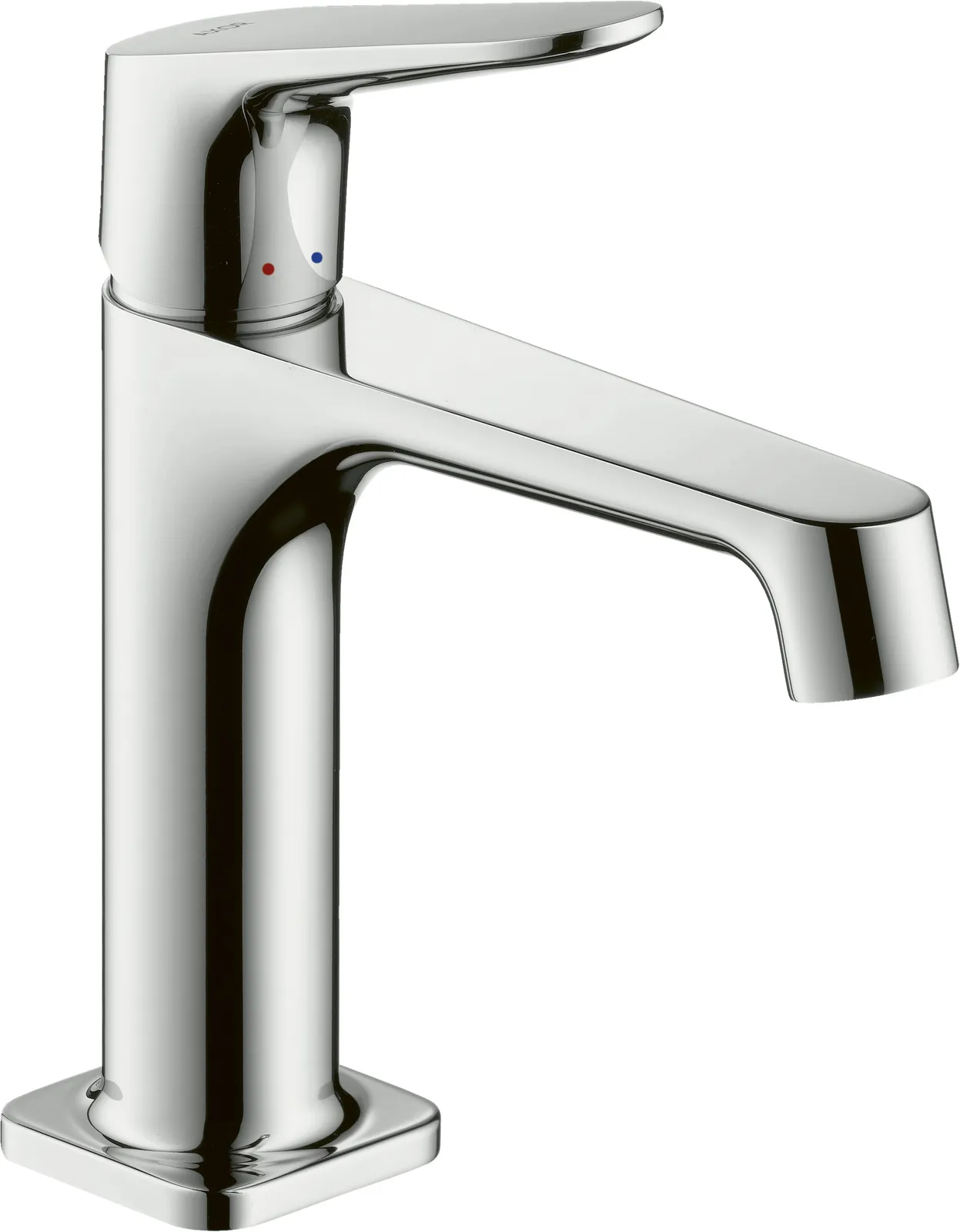 AXOR Citterio M Bir dastali lavabo aralashtirgichi 100, drenaj klapani bilan