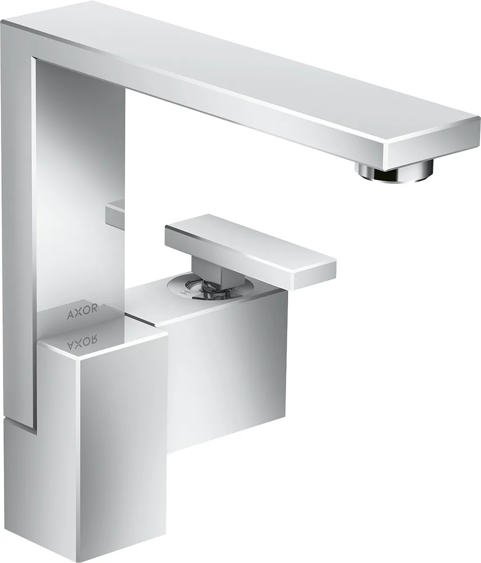 AXOR Edge Single-lever basin mixer 190 with push-open waste