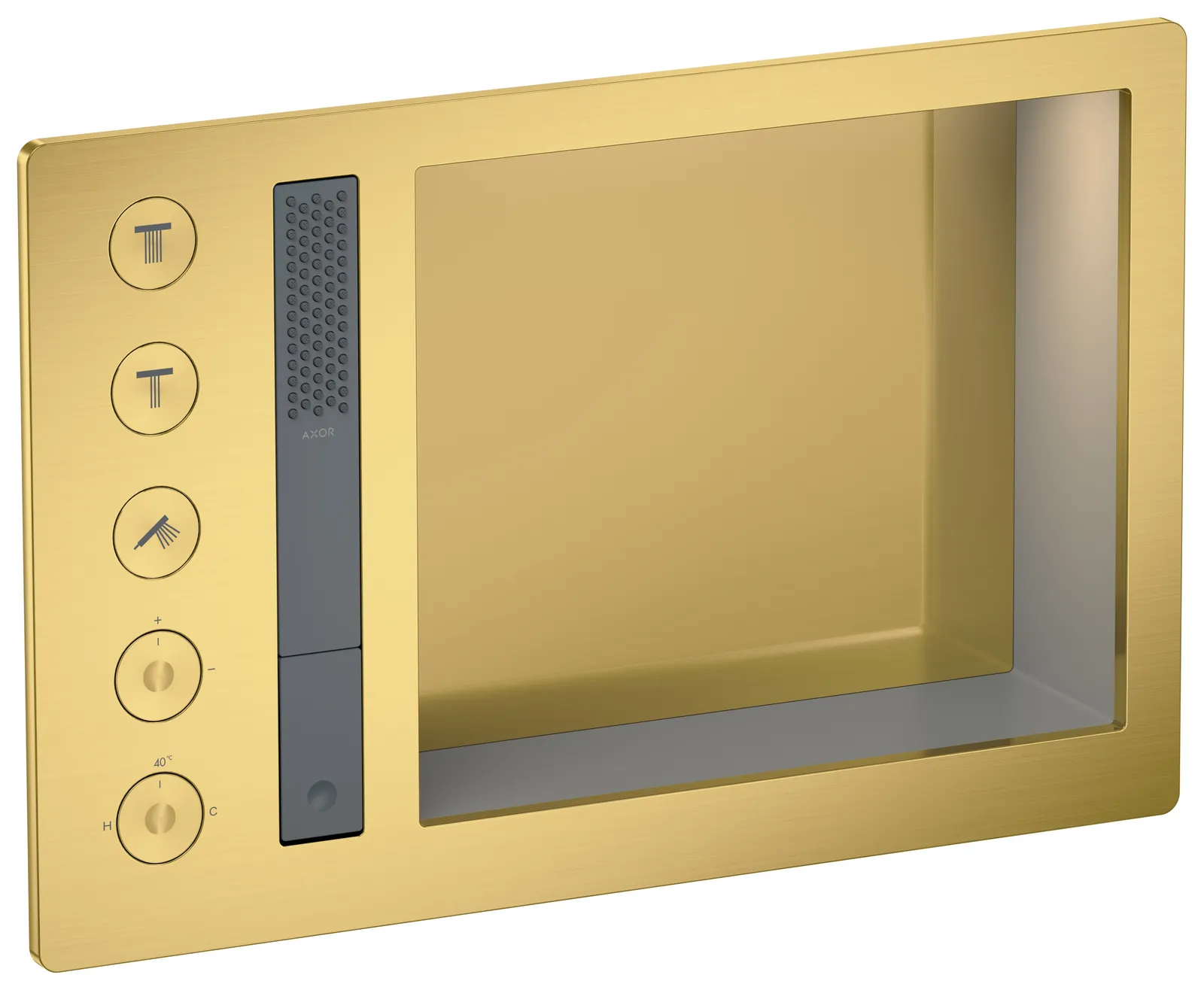 AXOR Incava Душевая система 600/390 с термостатом для 3 функций для version с светом