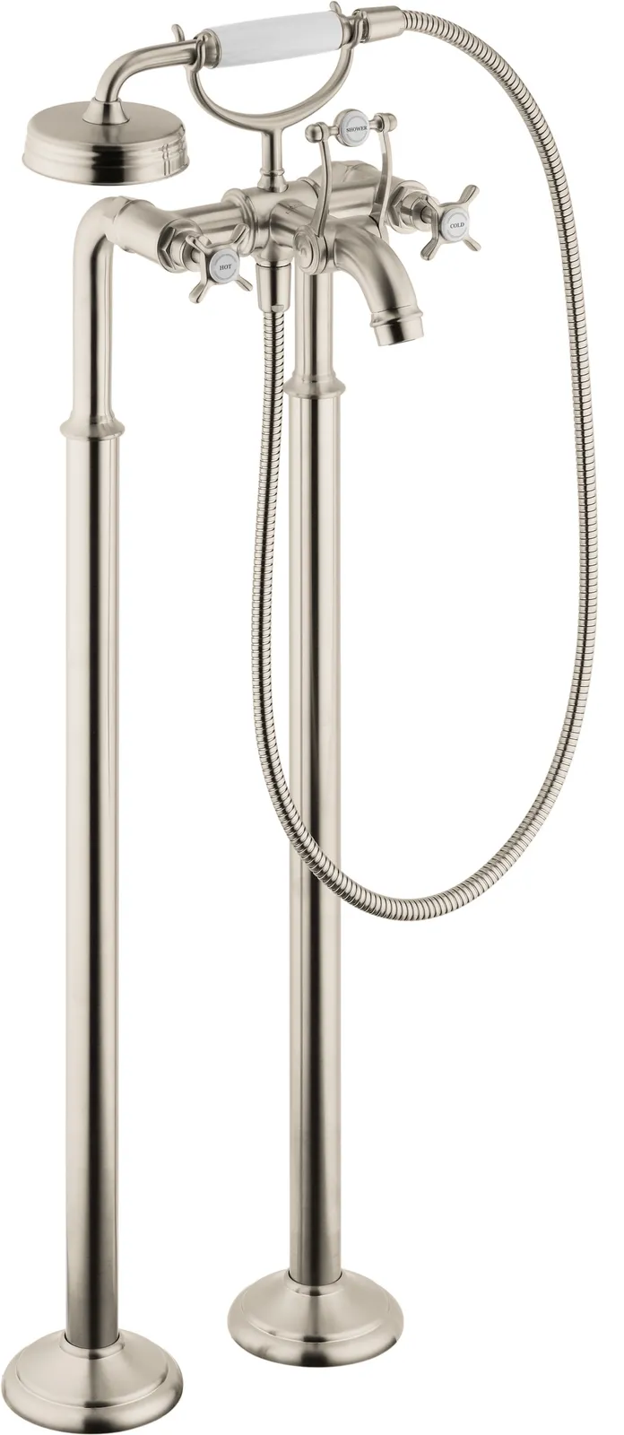 AXOR Montreux Two-handle mixer for bath floor-standing 1.8 GPM