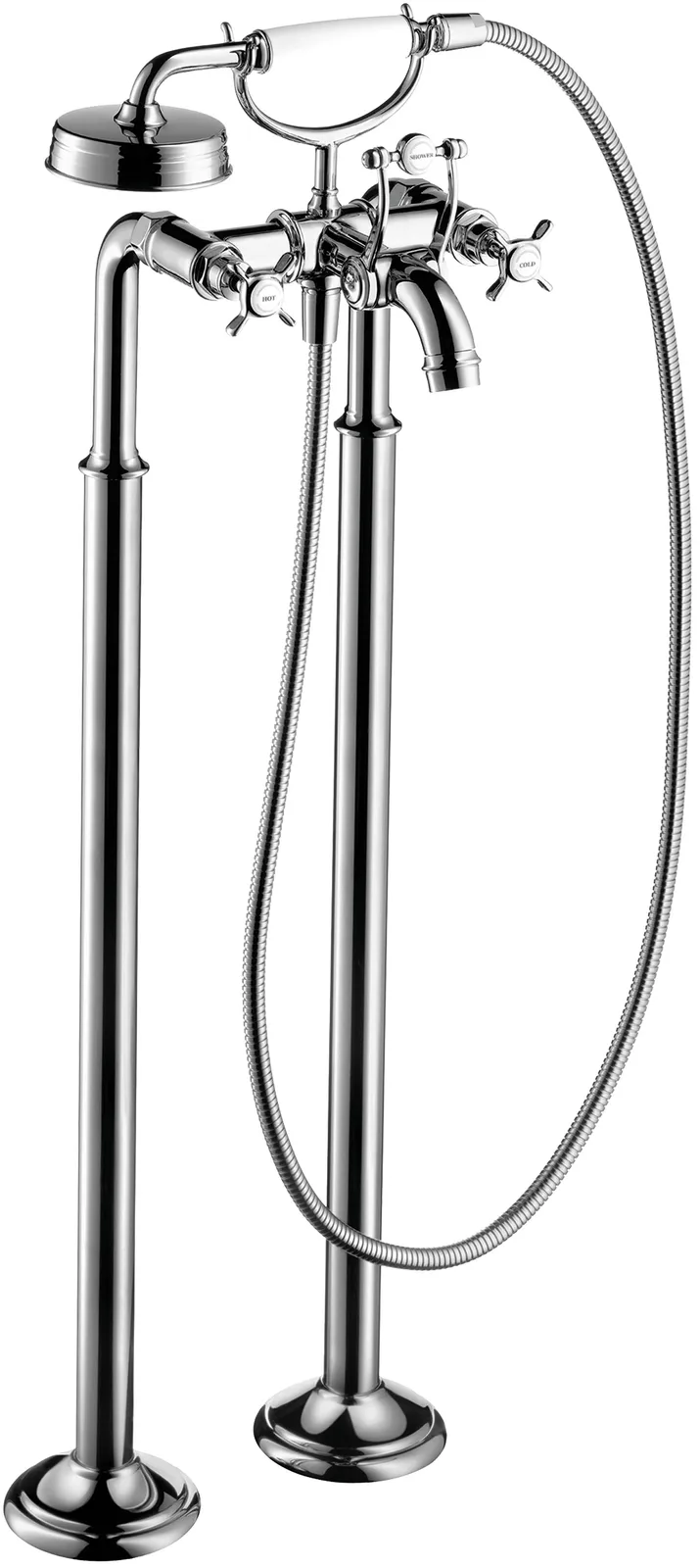 AXOR Montreux Two-handle mixer for bath floor-standing 1.8 GPM