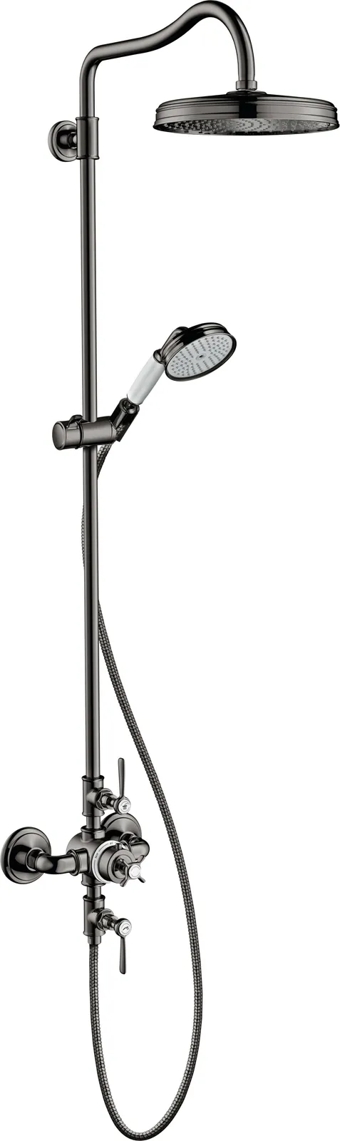 AXOR Montreux Shower column Showerpipe with thermostat and overhead shower 240 1jet