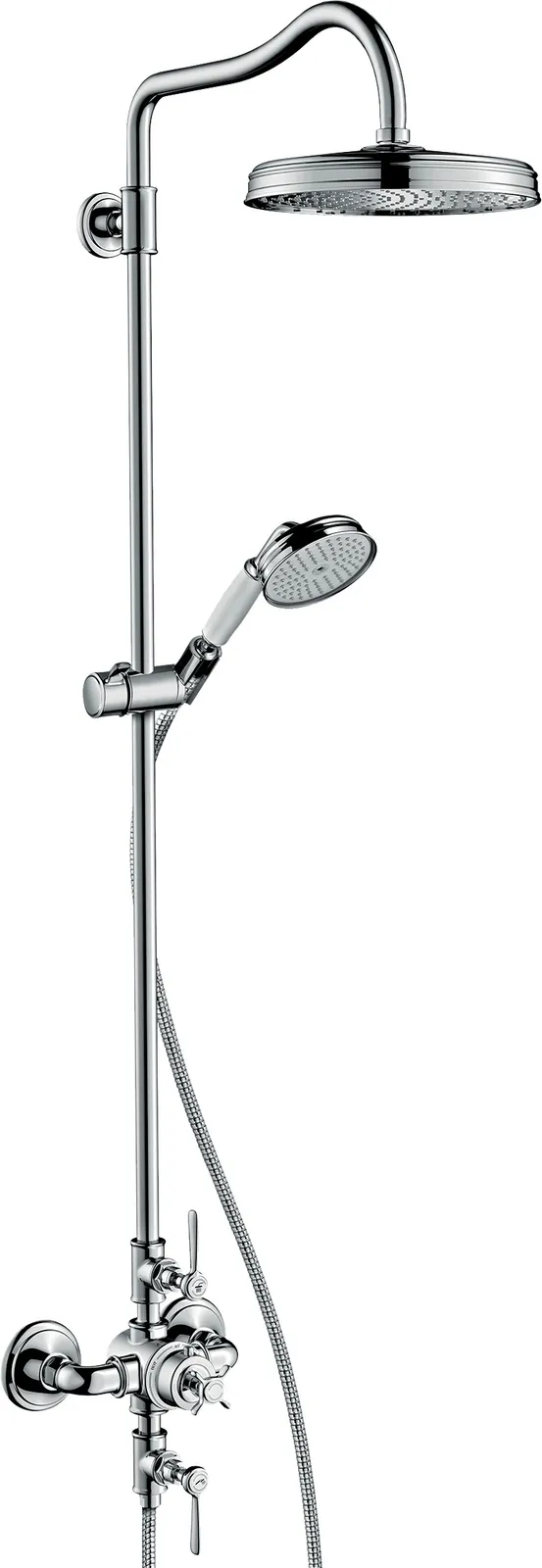 AXOR Montreux Душевая стойка Showerpipe с термостатом и верхним душем 240 1jet